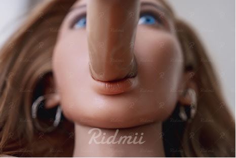 Ridmii Mikaela Silcione head+TPE body+Implanted hair